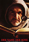 Bruder William bei seinen Ermittlungen (mit der Brille in der Hand ein Buch lesend)