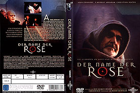 Abbildung des Covers der deutschen " DER NAME DER ROSE " - DVD (2003)