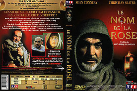 Abbildung des Covers der französischen " LE NOM DE LA ROSE " - DVD (1998)