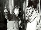 Jean-Jacques Annaud weist Sean Connery den Weg